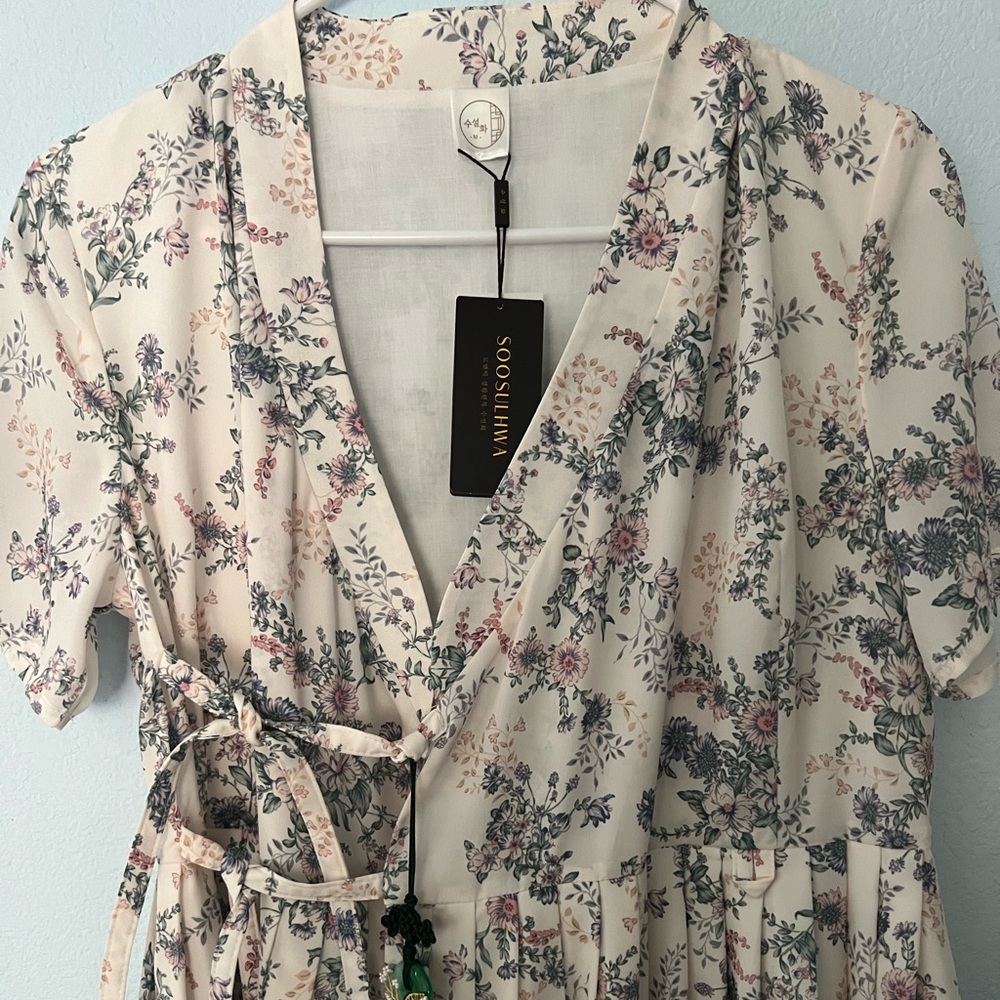 Korean modern hanbok dress - Picture 2 of 5